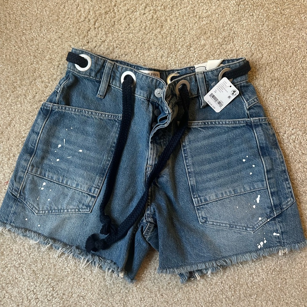Denim Blue Women's Shorts